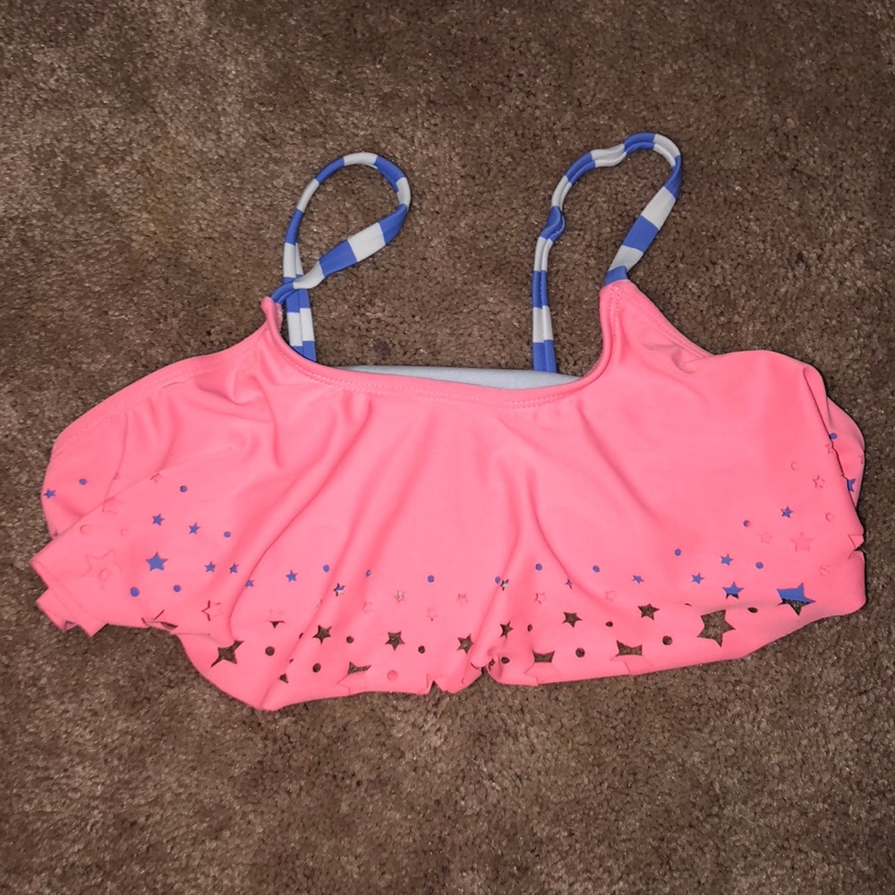 L/G 10-12 bathing suit top girls